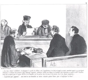 Honoré Daumier | EGRAB006 | Les Gens de Justice, 1845 / La Conviction Véritable de l'Avocat