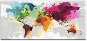GraphINC | Colourful World Map | IN31853 B13060