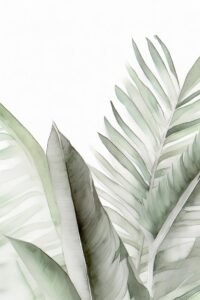 Kathrin Pienaar | MA.AFN-31 | Blush Banana Leaves II