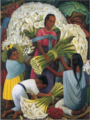 Diego Rivera | MA.DR04 | Vendedora de flores