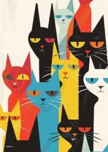 Era51Studio | MA.ERA-2 | Retro Cats