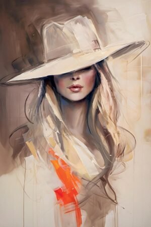Ludwig Maun | MA.GILD-1 | Woman with Fedora Hat