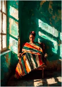 Ludwig Maun | MA.fri-2 | Frida Kahlo by the window