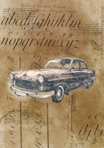 Serie Vintage Cars | VIN13503 | 1950s Vintage European Sedan