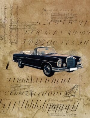 Serie Vintage Cars | VIN13504 | Mercedes-Benz W111 Cabriolet