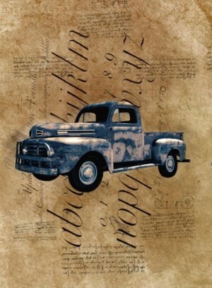 Serie Vintage Cars | VIN13507 | 1948 Ford F-1 Pickup