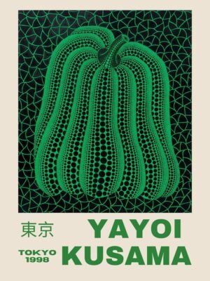 Yayoi Kusama | MA.YK-06 | Green Pumpkin