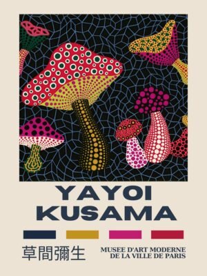 Yayoi Kusama | MA.YK-13 | Mushrooms