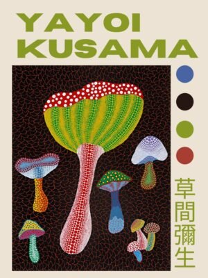 Yayoi Kusama | MA.YK-30 | Mushrooms