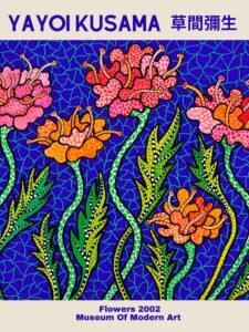 Yayoi Kusama | MA.YK-33 | Flowers - Museum Of Modern Art - 2002