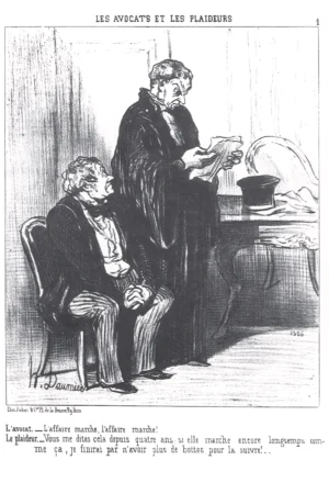 Honoré Daumier | EGRAB001.1 | Les avocats et les plaideurs, 1851 / L'Affaire Marche