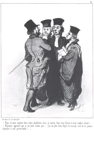 Honoré Daumier | EGRAB009 | Les Gens de Justice, 1845 / Le Courage Civil de l'Avocat