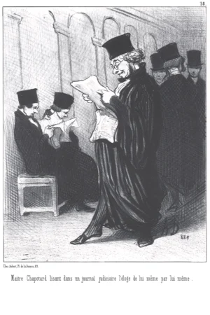 Honoré Daumier | EGRAB018 | Les Gens de Justice, 1845 / L'Éloge de Soi-Même