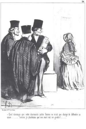 Honoré Daumier | EGRAB024 | Les Gens de Justice, 1845 / Le Théâtre de la Justice