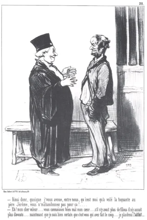 Honoré Daumier | EGRAB028 | Les Gens de Justice, 1845 / Les Pièces Manquantes