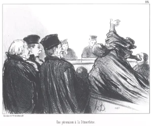 Honoré Daumier | EGRAB033 | Les Gens de Justice, 1845 / Grande Représentation