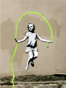 Anonymous (attributed to Banksy) | BY2783 | Girl – North 6th Avenue, NYC