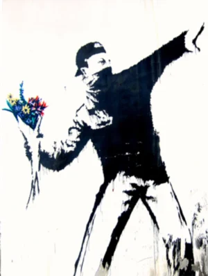 Anonymous (attributed to Banksy) | 3BY6465 | Bethlehem, Palestine (detail)