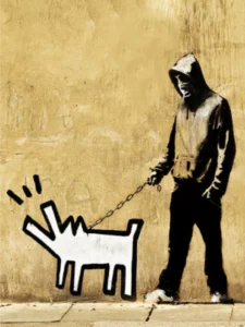 Anonymous (attributed to Banksy) | 3BY6571 | Grange Road, Bermondsey, London