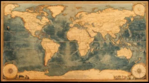Planisferio antiguo | AS1074243178 | Classic world map