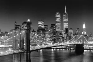 Brooklyn Bridge & Twin Towers NYC | EFO010