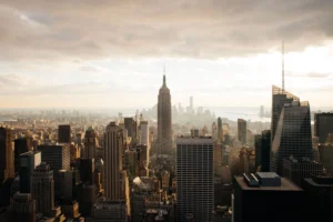 Empire State at golden hour | EFO011