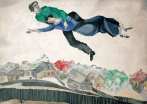 Marc Chagall | EMC101 | Sobre la ciudad (1918)
