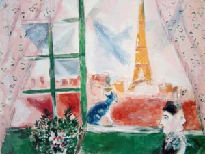 Marc Chagall | EMC101 | París desde la ventana (1913)