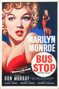 Afiche by Tom William Chantrel | MM90 | Marilyn Monroe en Bus Stop (1956)