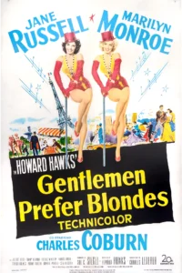 Afiche película | MM91 | Marilyn Monroe en Gentlemen Prefer Blondes (1953)