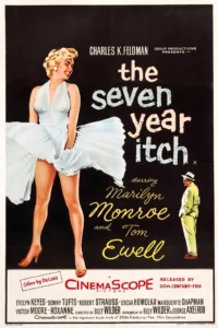 Afiche película | MM93 | Marilyn Monroe en The Seven Year Itch / Versión Británica