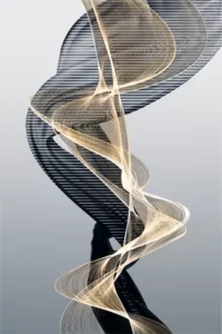 Imagen de diseño / Abstracto | Flujo etéreo III | EAB107