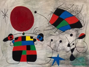 Joan Miró | EJM010 | La sonrisa de las alas flamejantes (1953)