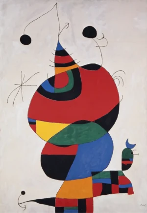 Joan Miró | EJM011 | Mujer pájaro y estrella