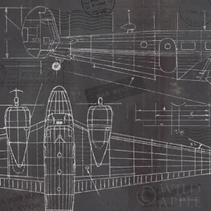 Marco Fabiano | M14259 | Plane Blueprint II