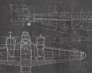 Marco Fabiano | M14525 | Plane Blueprint II