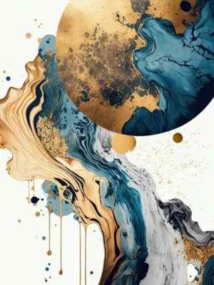 Imagen de diseño / Abstracto | Blue Marble III | EAB116